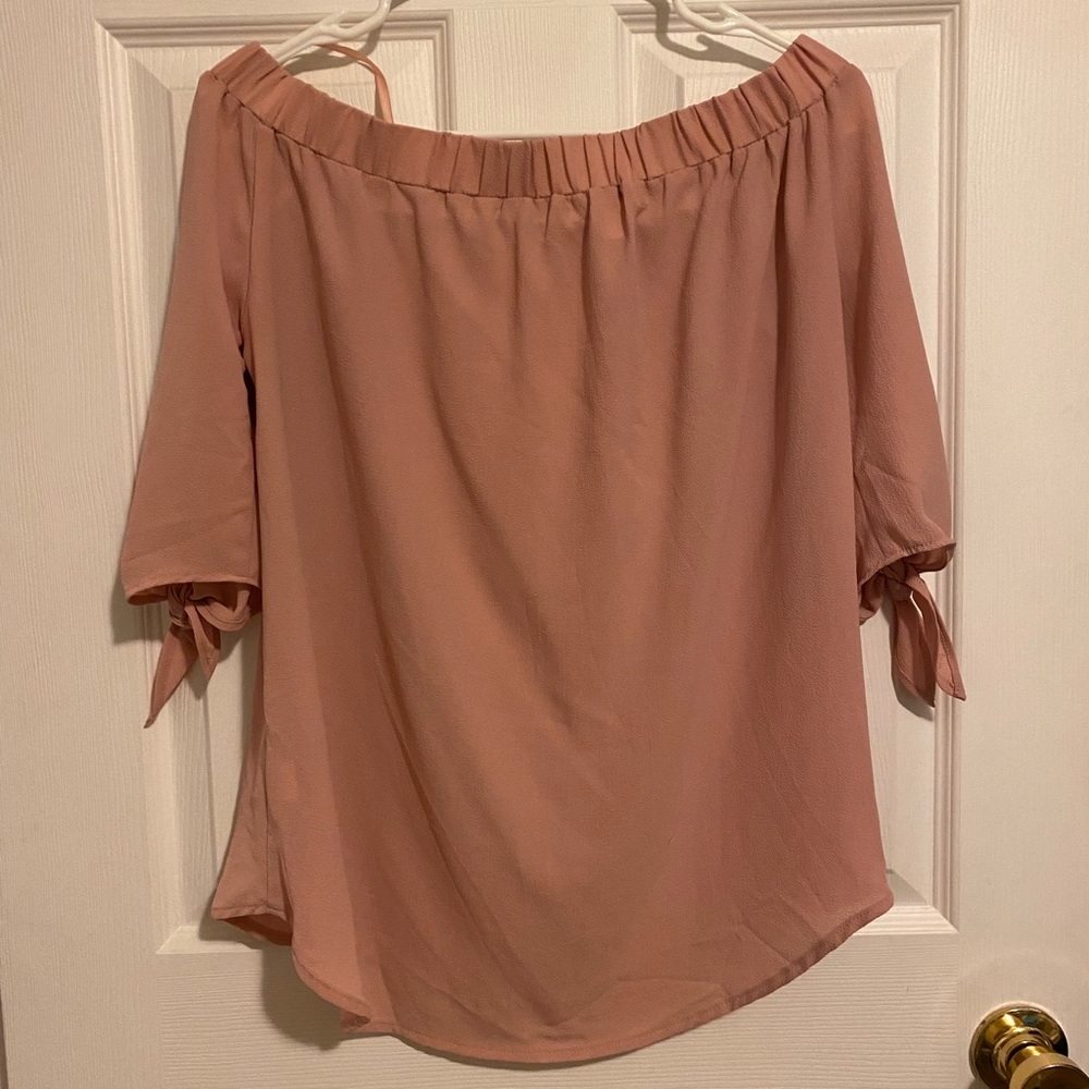 Off the shoulder blouse